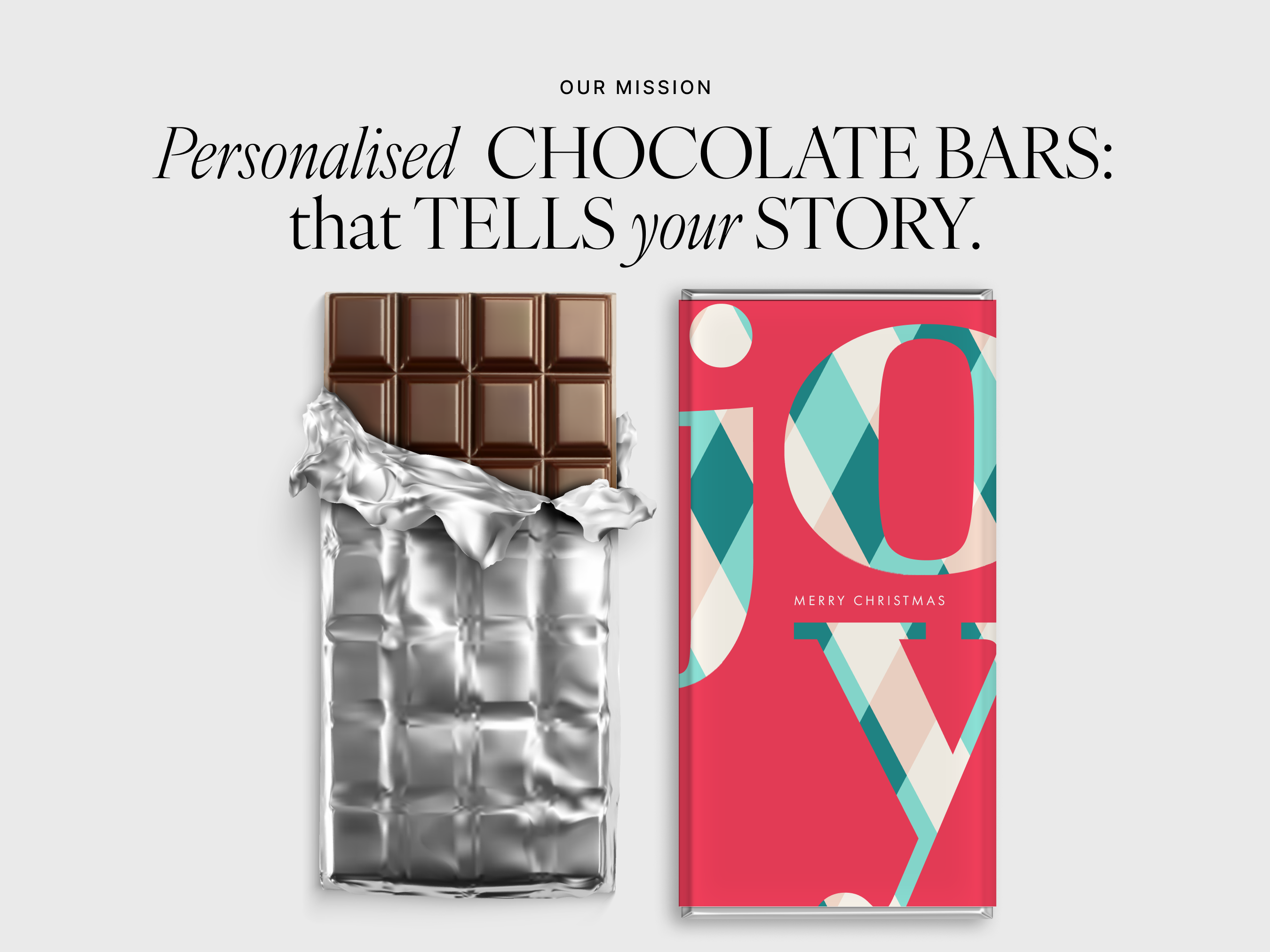 Barilliant Personalised Chocolate Bars Tell Your Stories