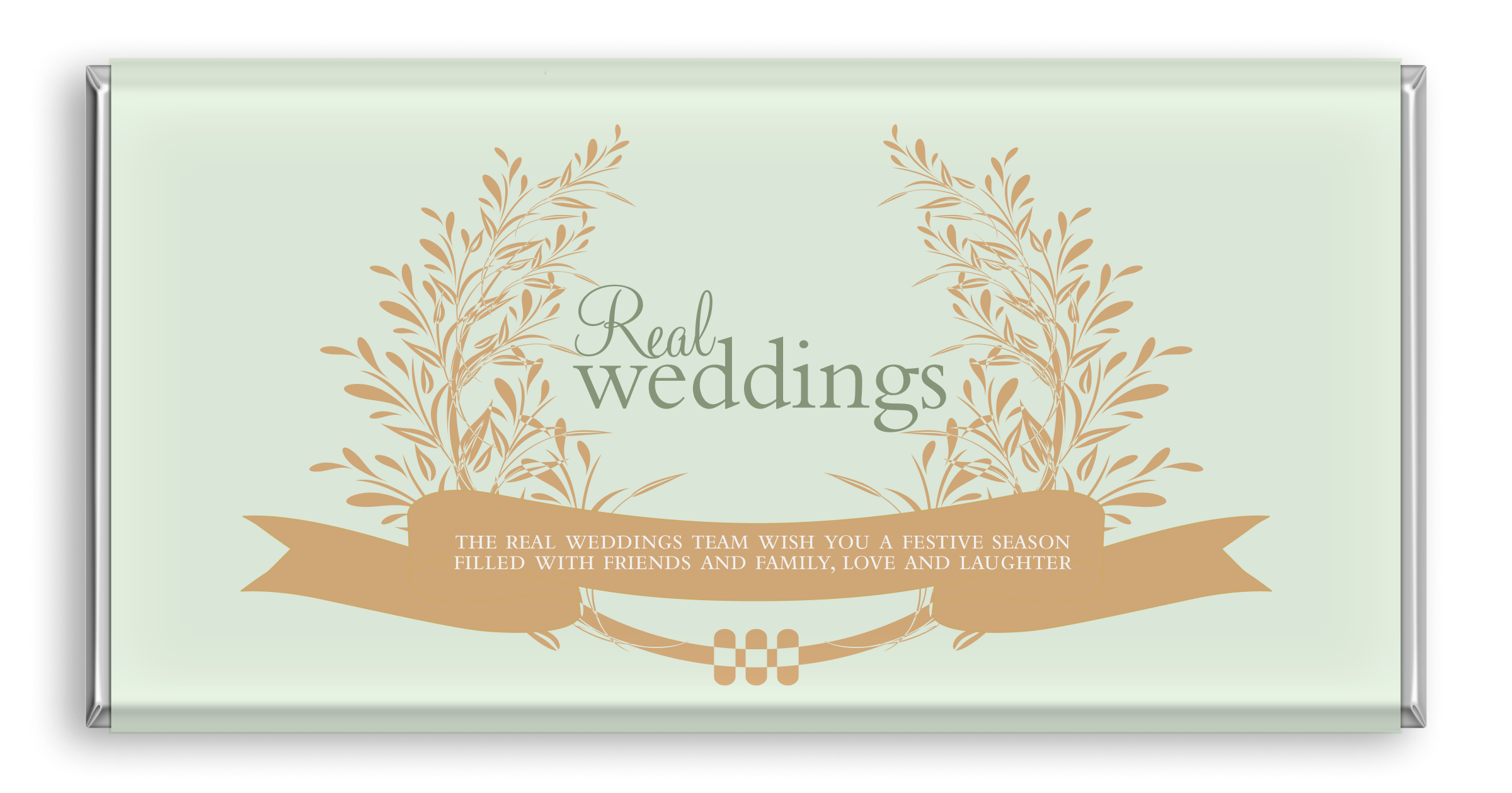 Real Weddings Magazine chocolate bars