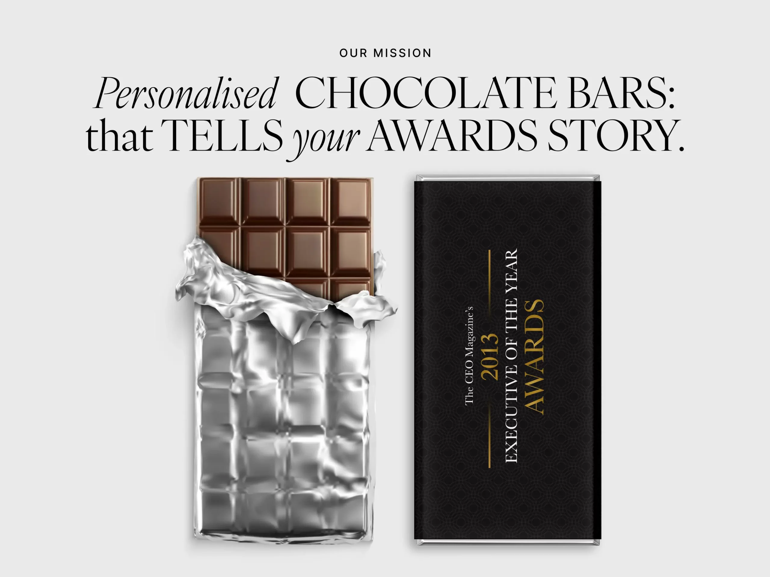 Barilliant Personalised Chocolate Bars Tell Your Stories