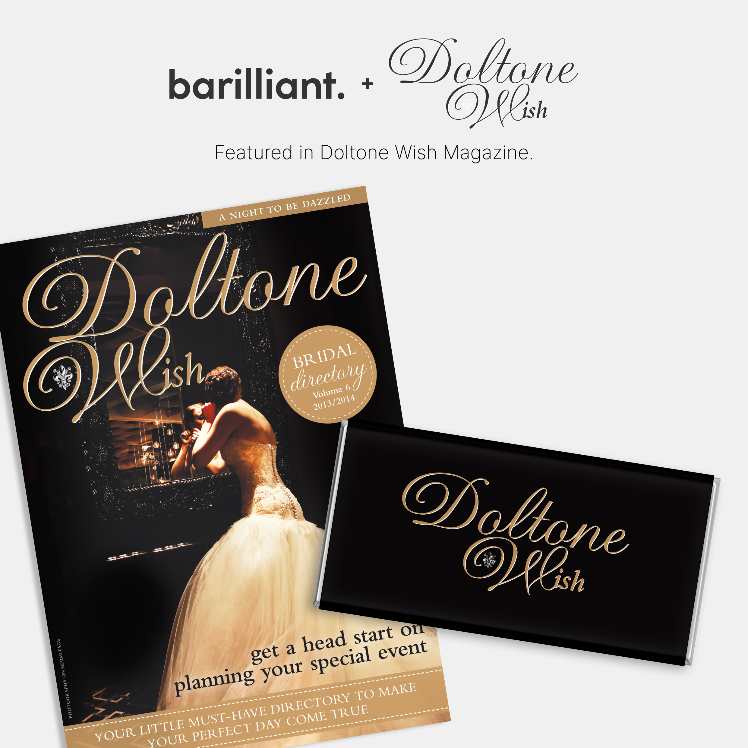 Doltone House & Barilliant Chocolate Bars