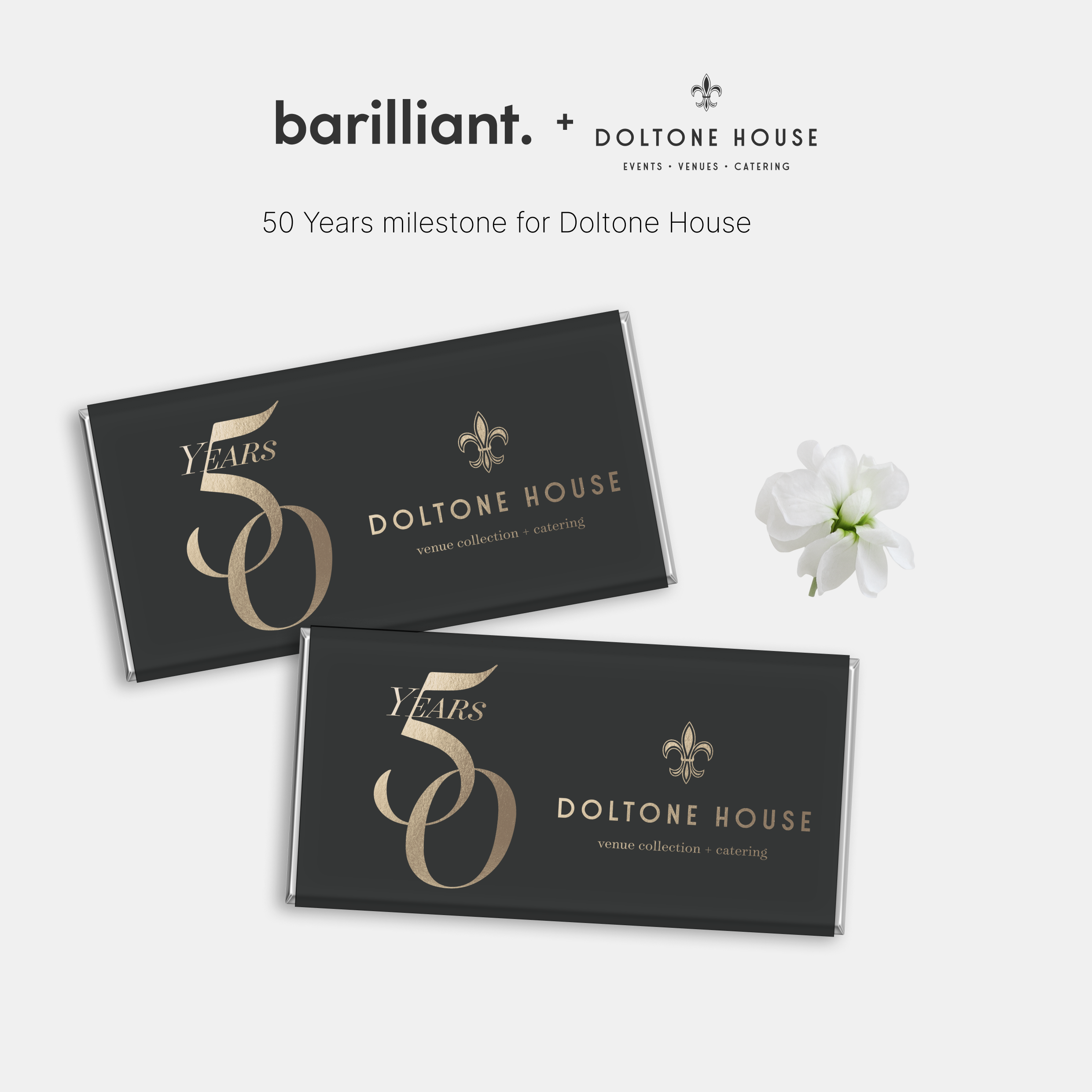 Doltone House & Barilliant Chocolate Bars