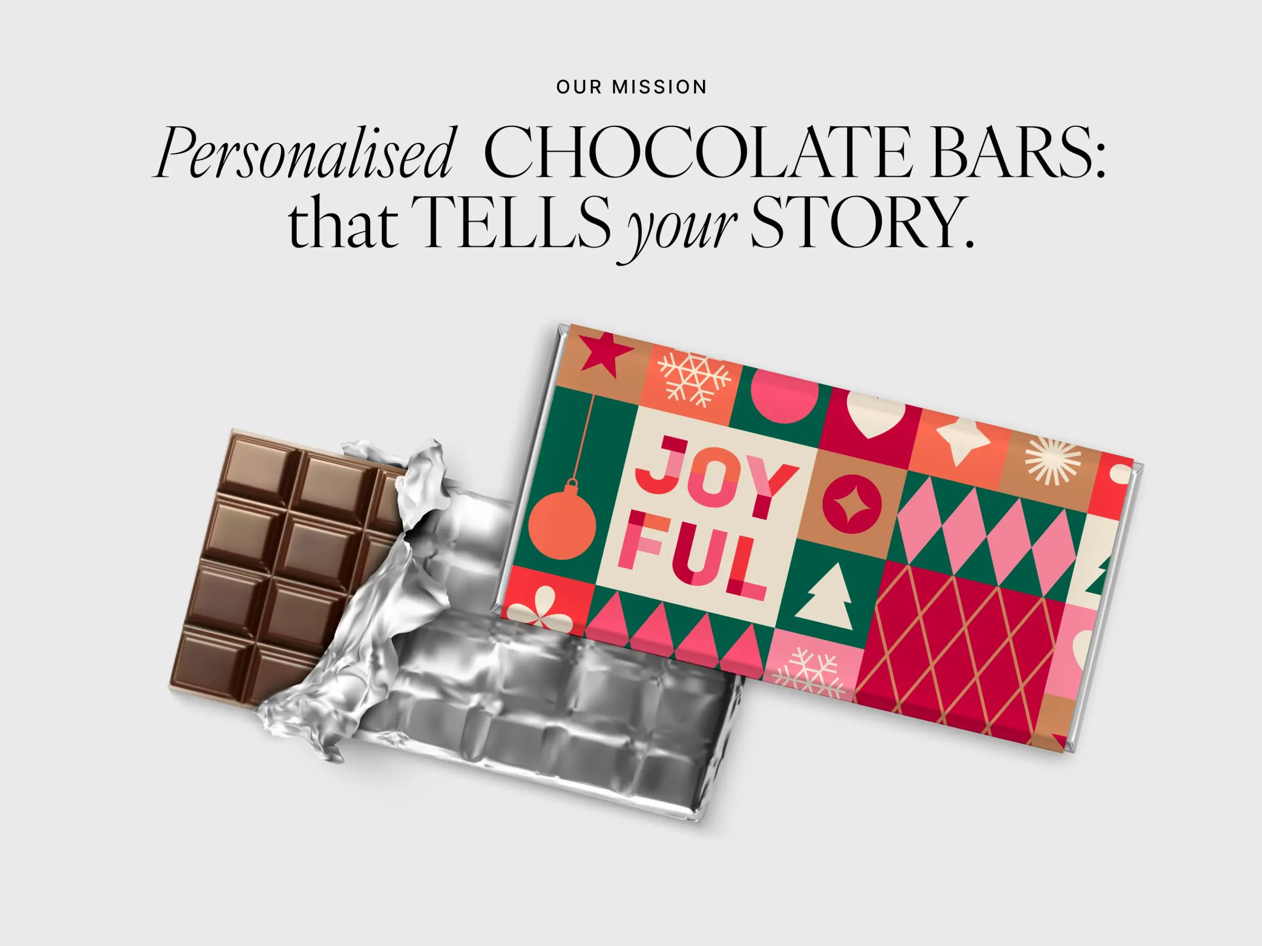 Barilliant Difference Personalised Chocolate Bars 1