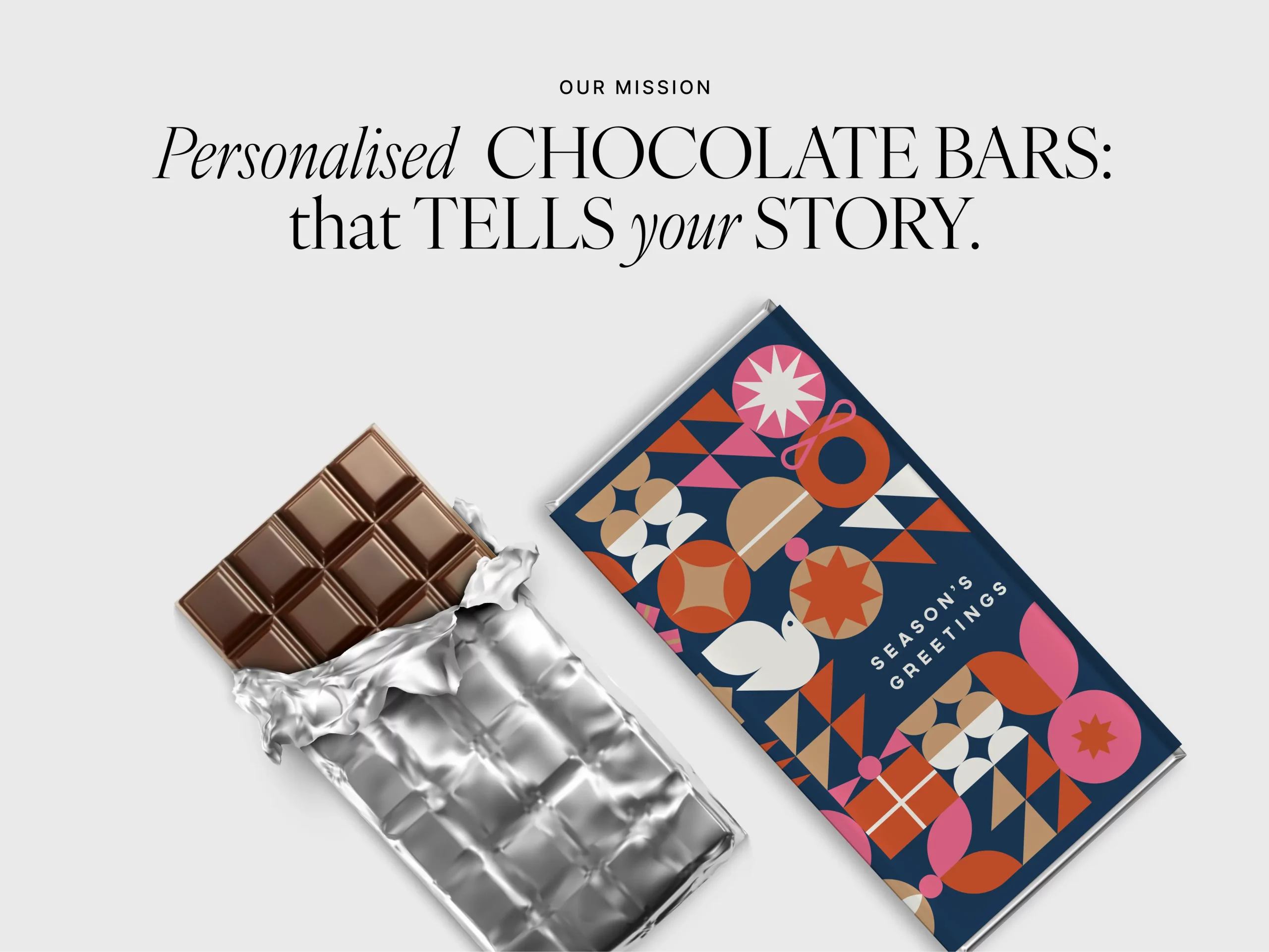 Barilliant Difference Personalised Chocolate Bars