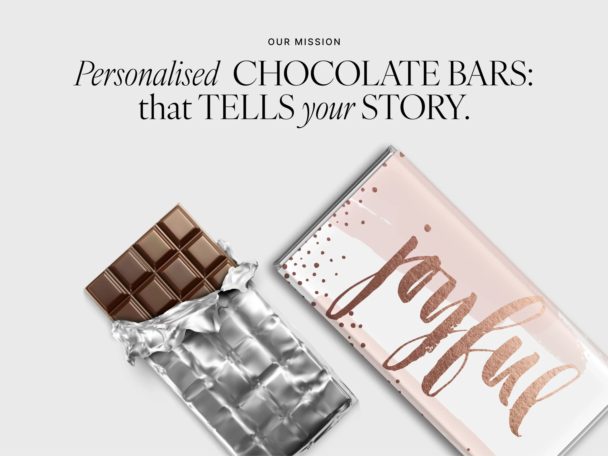 Barilliant Difference Personalised Chocolate Bars