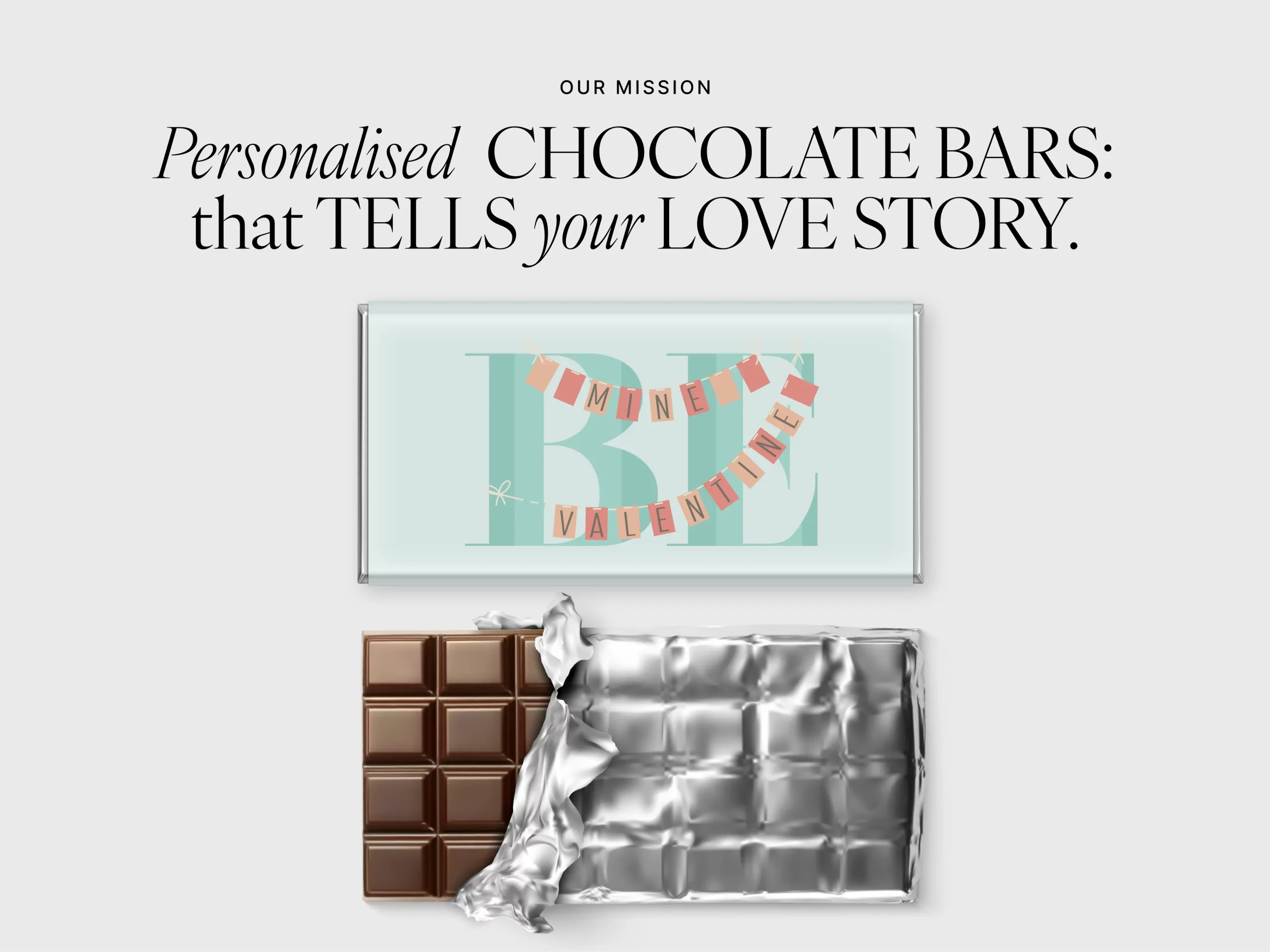 Barilliant Difference Personalised Chocolate Bars