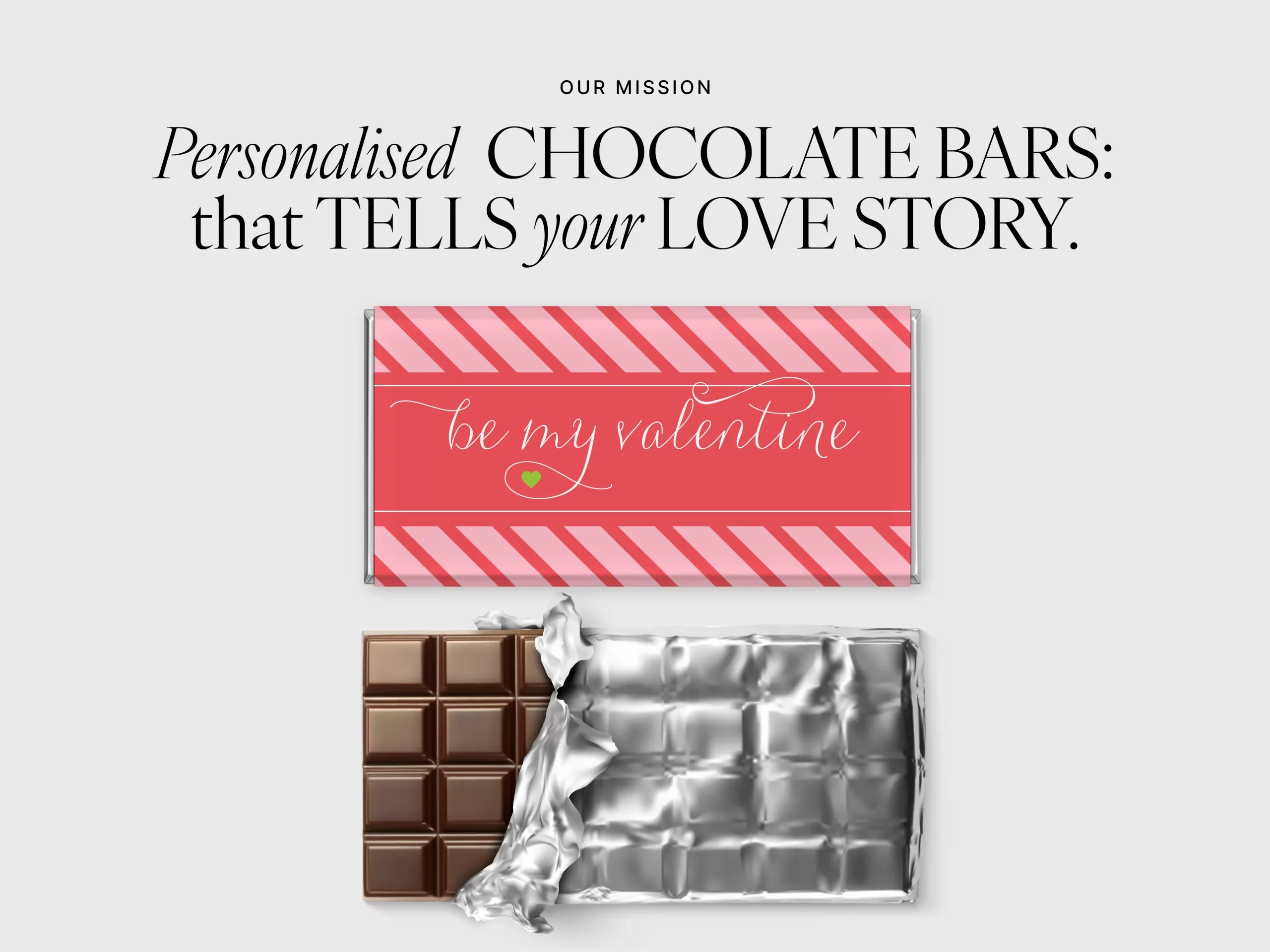 Barilliant Difference Personalised Chocolate Bars