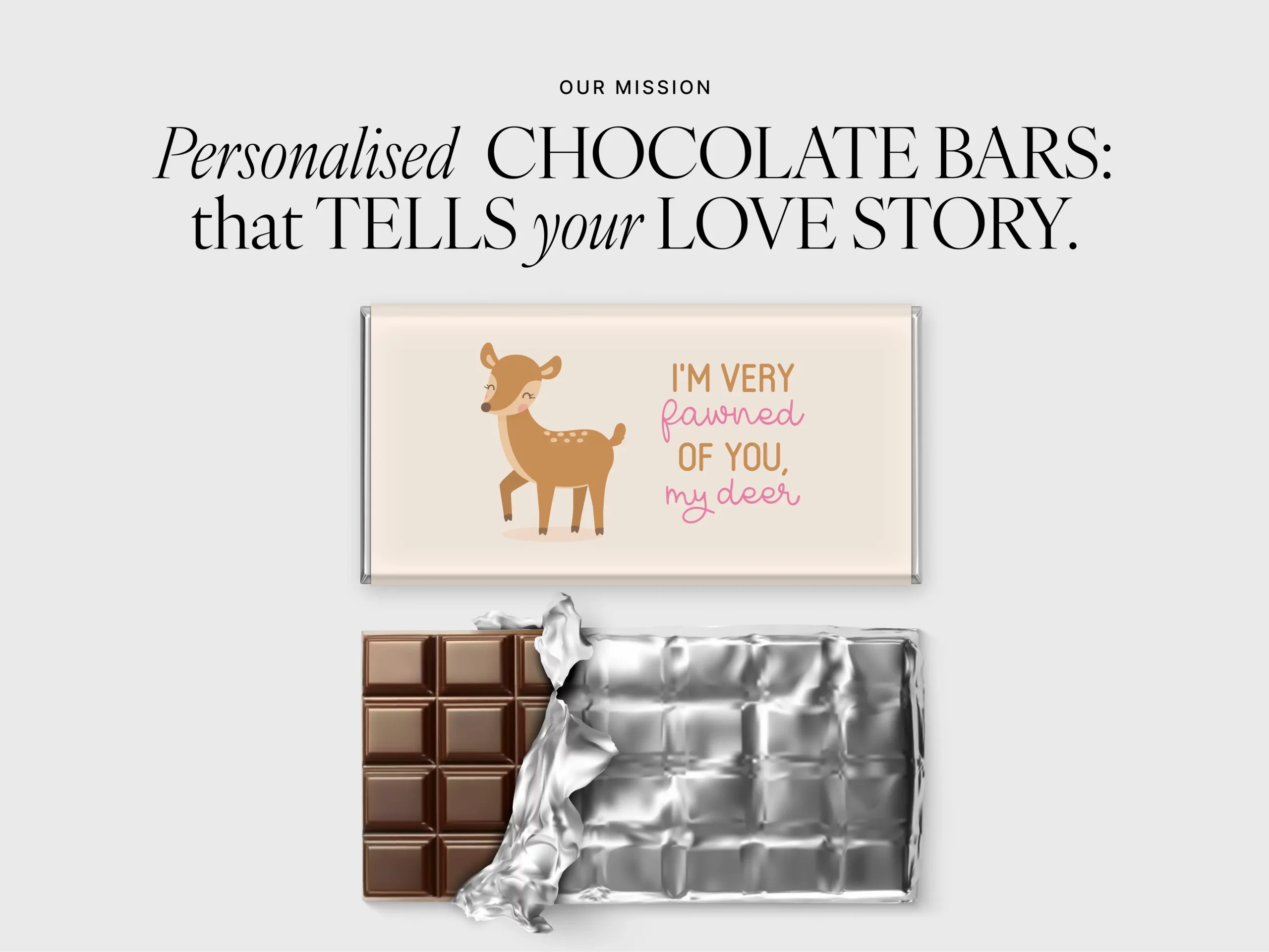 Barilliant Difference Personalised Chocolate Bars