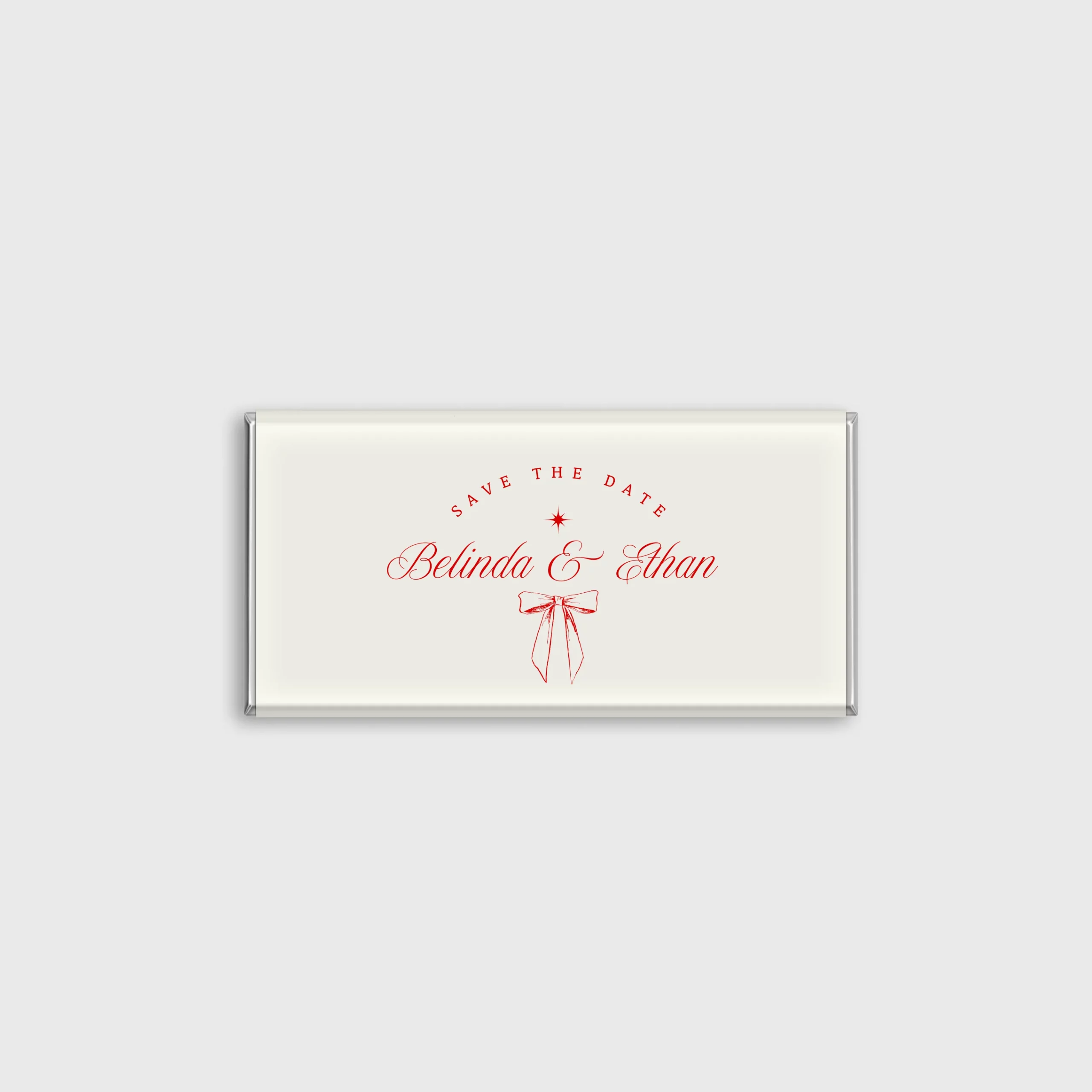 Barilliant Personalised Chocolate Bars Bow