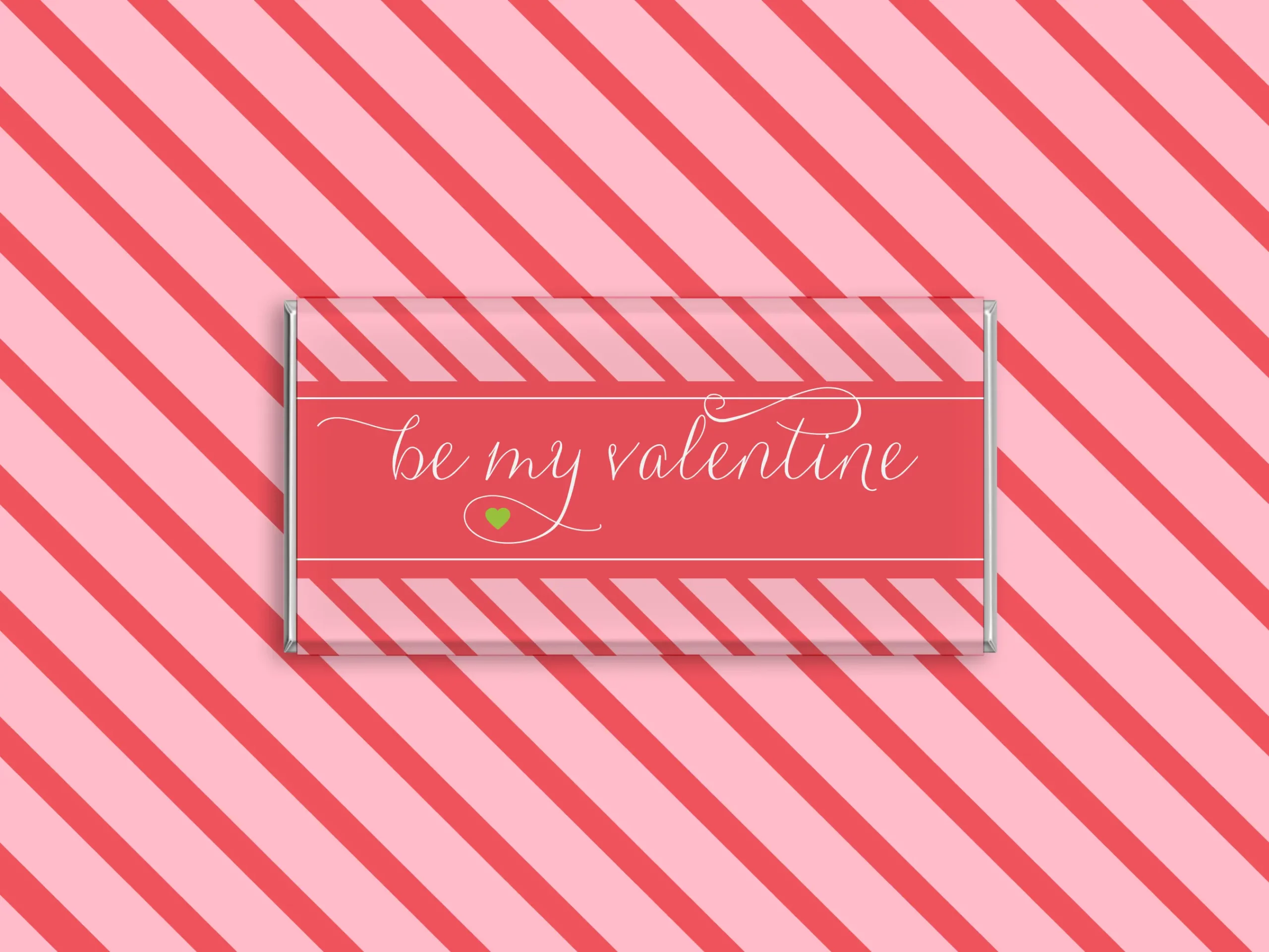 Barilliant Personalised Valentines Day Milk Chocolate Bar 1