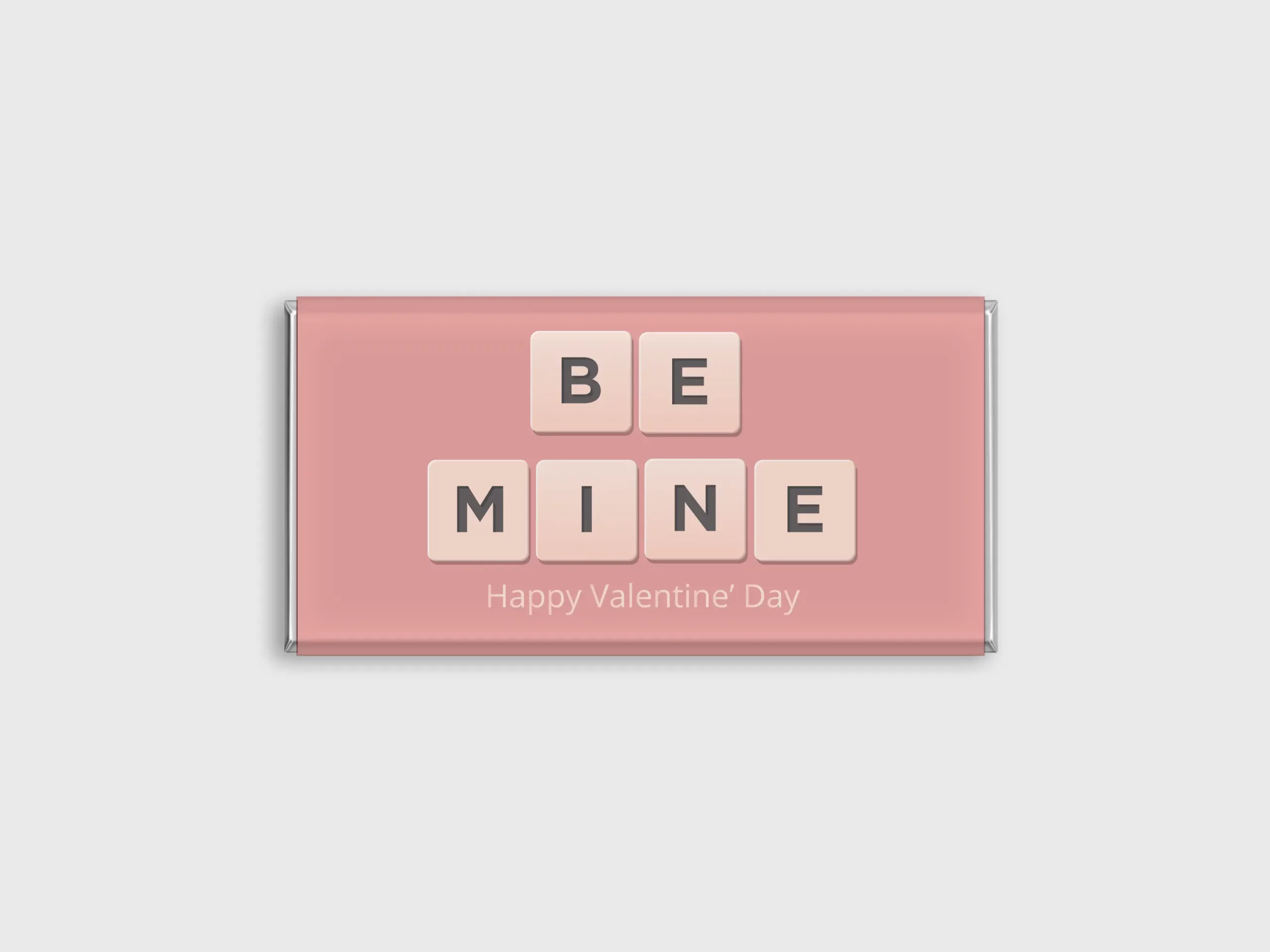 Barilliant Personalised Valentines Day Milk Chocolate Bar