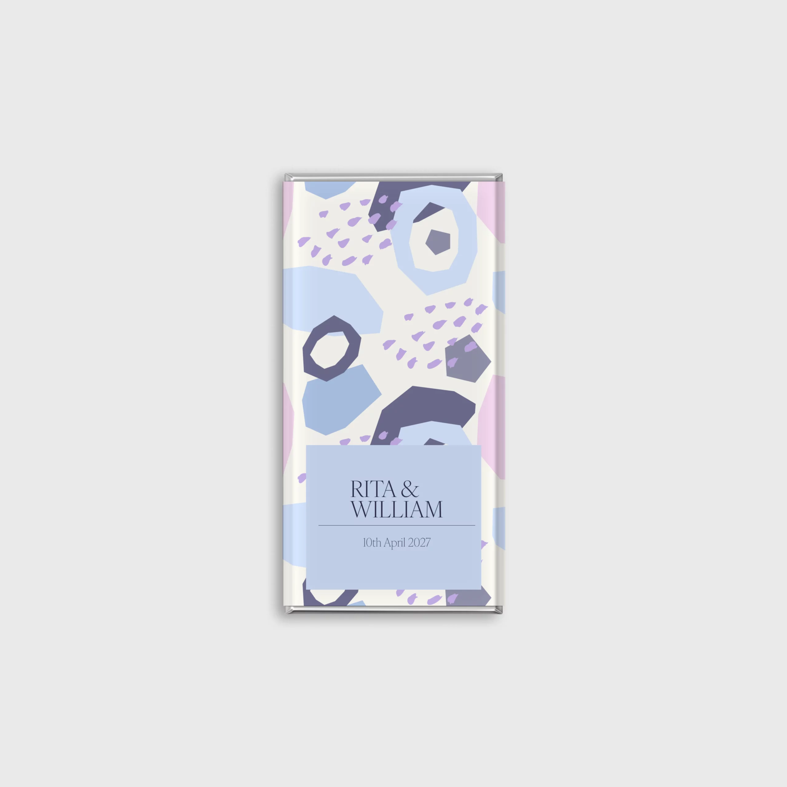 Barilliant Abstract Personalised Chocolate Bar