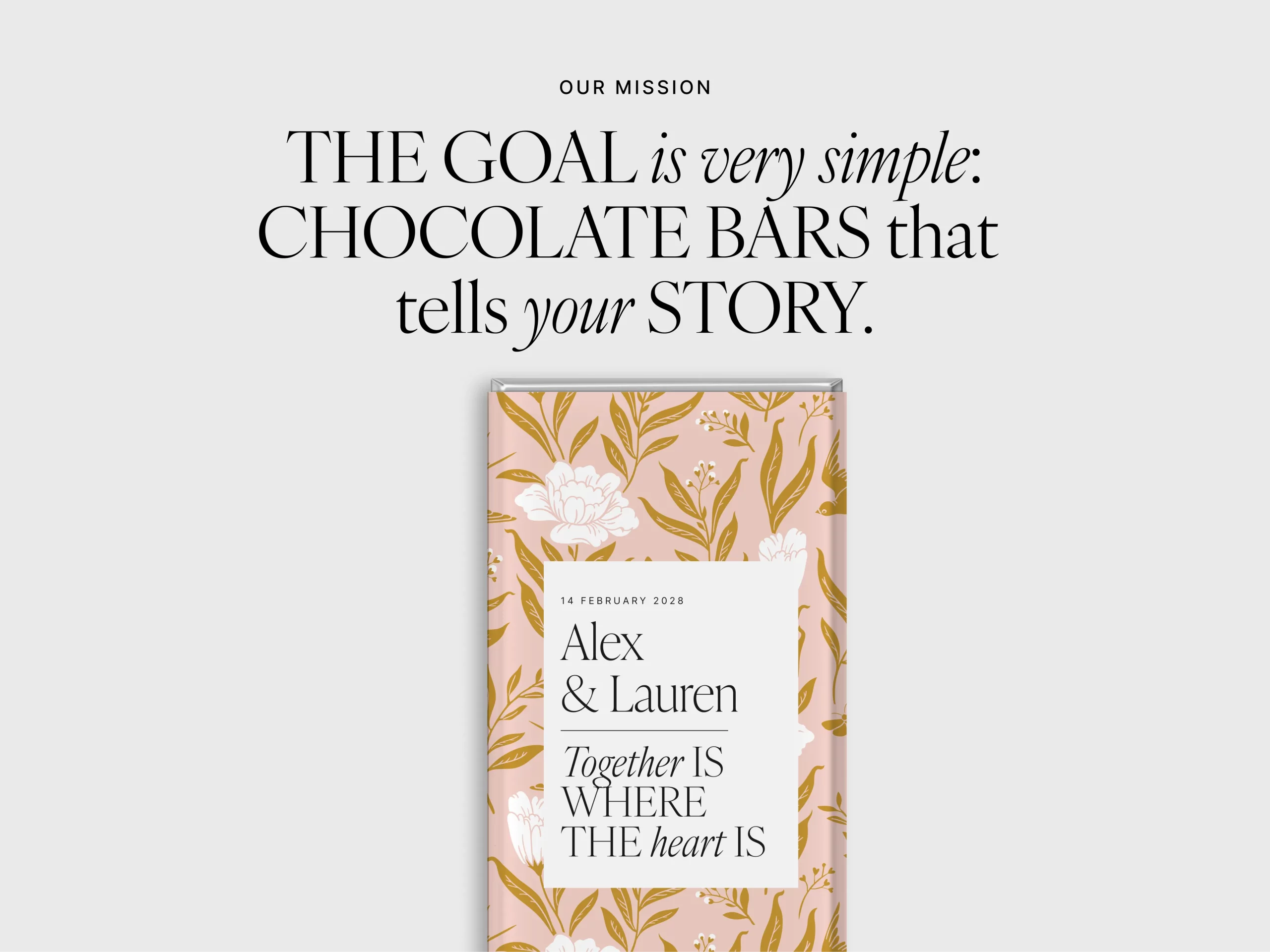 Barilliant Personalised Chocolate Bars Are The Best