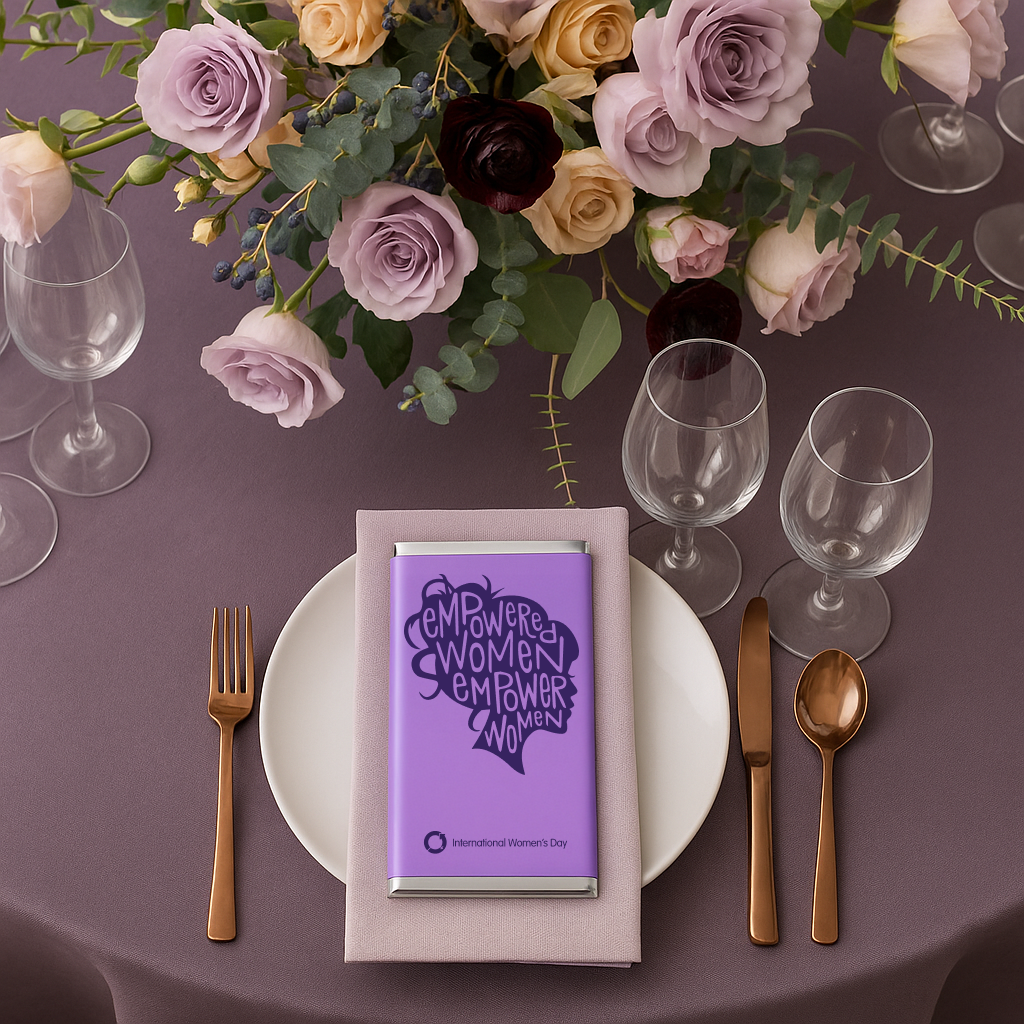 Personalised Chocolate Empowered Women Bars Barilliant