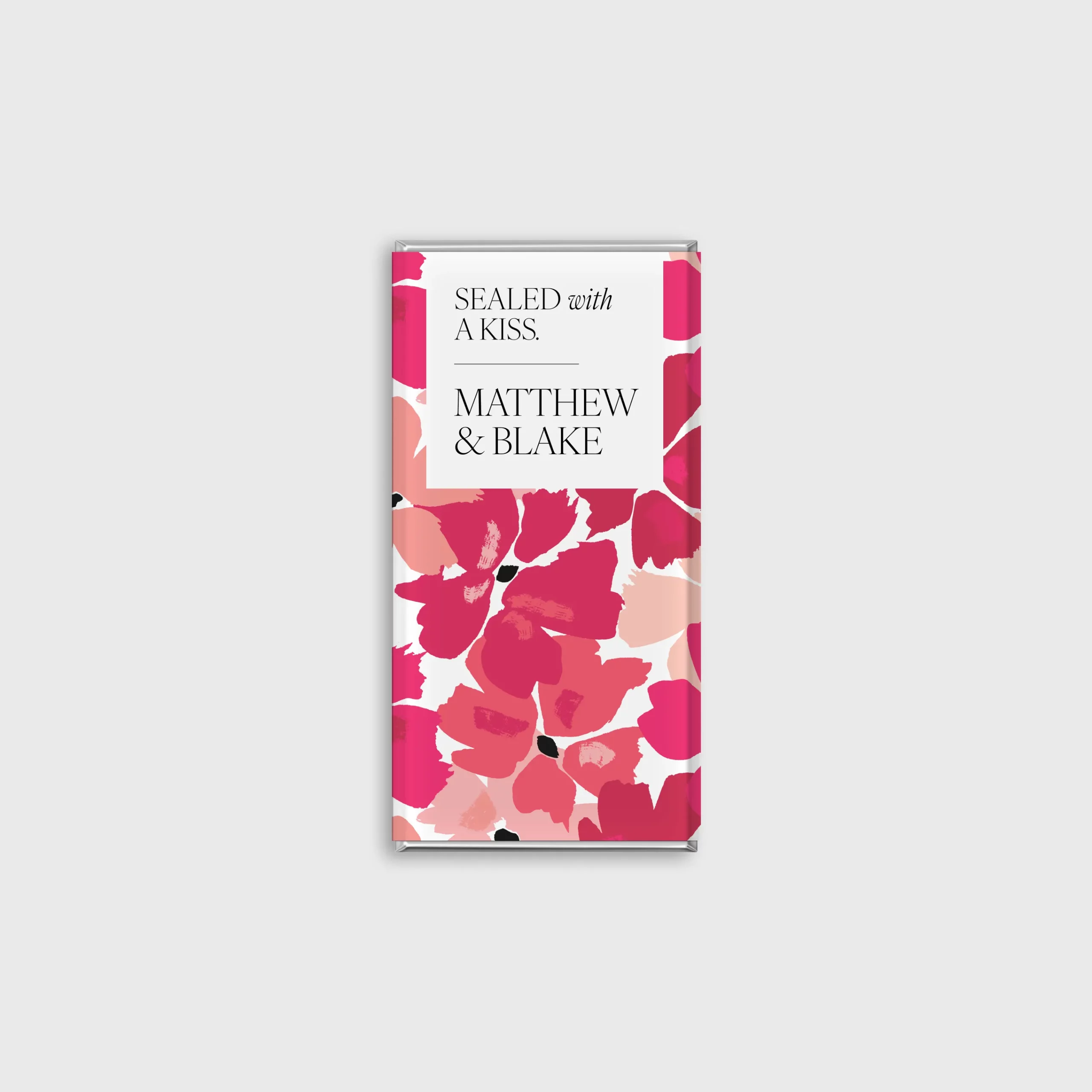 Barilliant Petals Personalised Chocolate Bar