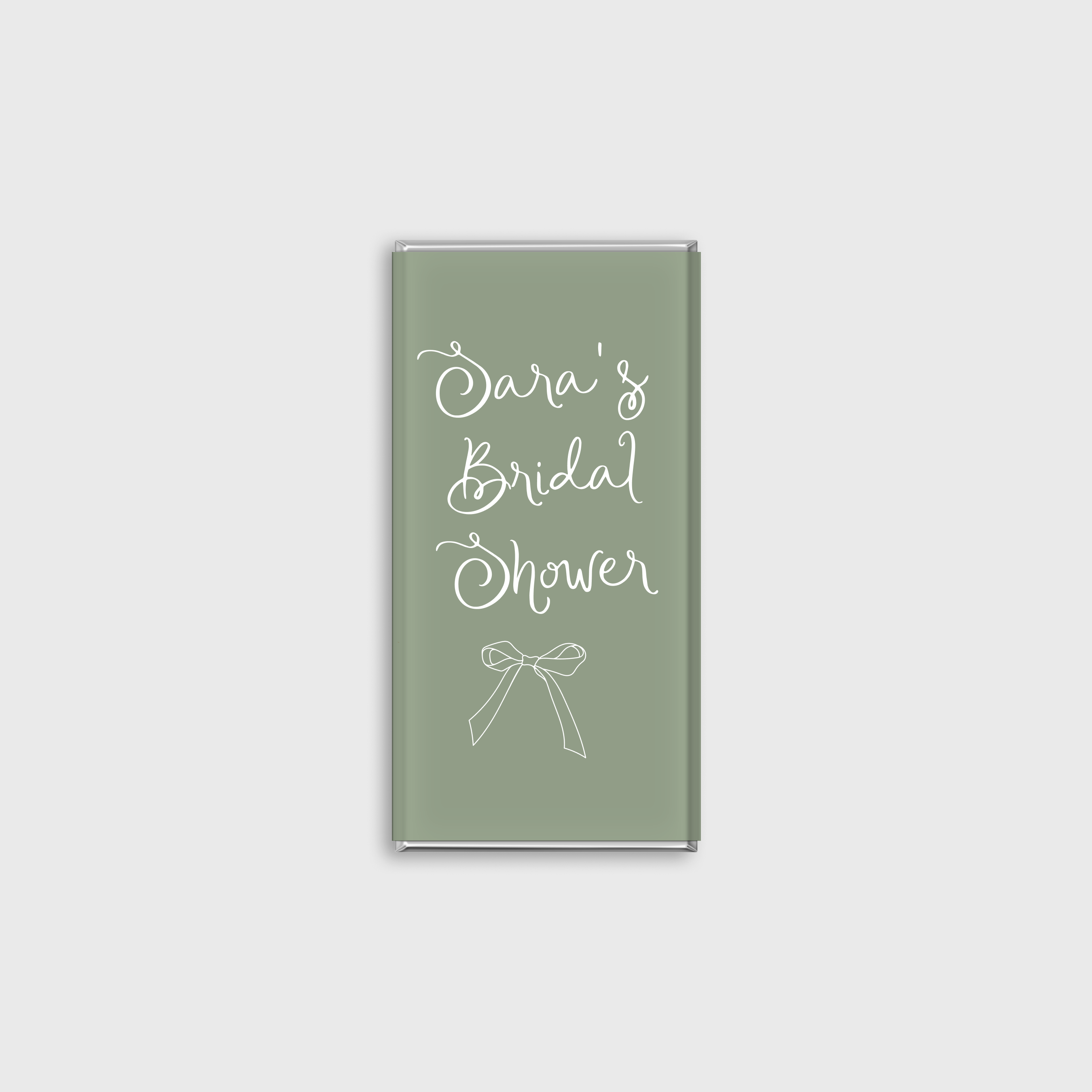 Barilliant Sage Personalised Chocolate Bar