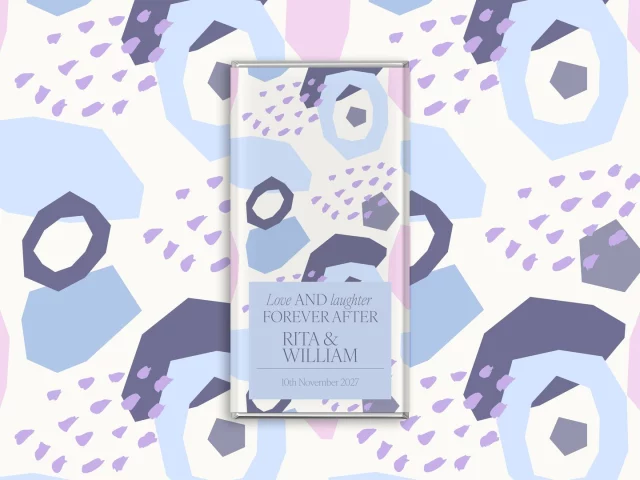 Match Your Wedding Invitation with Custom Chocolates