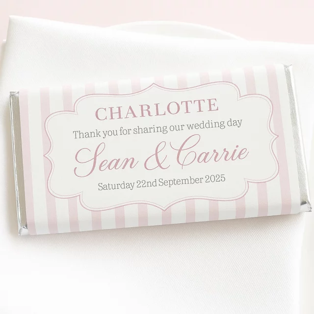 Sweet treat for your wedding day 💍🍫❤️

#PersonalisedChocolateBars #CustomChocolateBars #WeddingChocolateBars #BarilliantChocolates #EdibleWeddingFavours #CustomWeddingFavours #ChocolateWeddingFavours #AussieWeddingGifts #UniqueWeddingFavours #PersonalisedWeddingGifts #ChocolateBarGifts #LuxuryChocolateFavours @barilliant #Pink