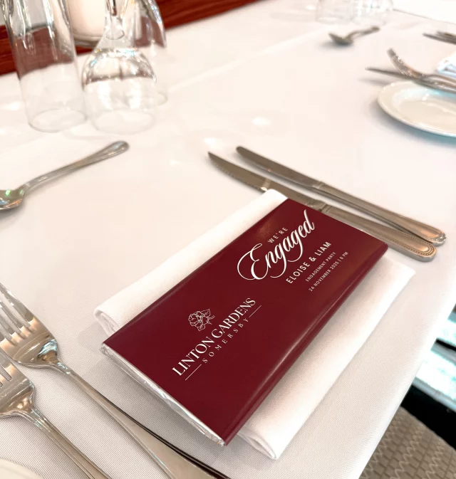 Happening now! 🎉 Barilliant is bringing the sweetness to the Winter Wedding Meet & Greet Expo with @vocaleventsparties at @linton_gardens 💍🍫

Come see how our personalised chocolate bars double as edible place cards and bonbonniere—made to match your theme, your vibe, and your love story.

📍 Sunday, 1st June | Linton Gardens
🎟️ Free entry

#Barilliant #WeddingExpo #WinterWeddings #CustomChocolateBars #PersonalisedFavors #CentralCoast #LintonGardens #BrideToBe #Weddings #2025 #Barilliant