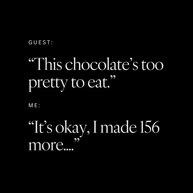 It’s a guest gift with main character energy 🙌🍫

#BarilliantOverachiever