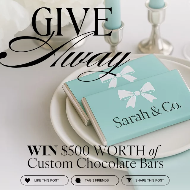 ✨ GIVEAWAY TIME! ✨

One lucky winner will WIN $500 worth of fully custom chocolate bars — designed to match your event, brand or big moment. Luxe, personalised and 100% yours.

Here’s how to enter:
 Firstly, must be following @barilliant ❤️🙏
 🤍 Like this post 🤍 Tag 3 friends (each comment = 1 entry!) 🤍 Share this post to your stories & tag us

Competition closes 30th June 2025, 12pm AEST. Winner must live in Australia, and we will announce that week right here on our page 🎉

Good luck — this one’s sweet. 🍫✨

#Barilliant #CustomChocolate #LuxuryFavours #Giveaway #WeddingFavours #Events #CustomisedChocolate #PersonalisedChocolate #CustomChocolateBars #BrandedGifts #Chocolate #Competition #ChocolateBars