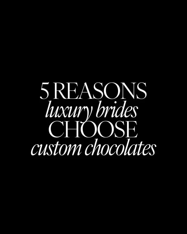 ✨ Because your name belongs on more than just the invitation.
Barilliant isn’t favours — it’s edible design, custom-crafted to match your wedding story.
Styled, personalised, photographed, devoured. 🍫✨

📦 Designed. Managed. Delivered.
📍 Australia-wide shipping
🤍 DM to start your design consultation.