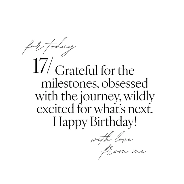 All the love. All the milestones. Grateful for every chapter Xx 🎈🎉

#happybirthday #outofoffice
